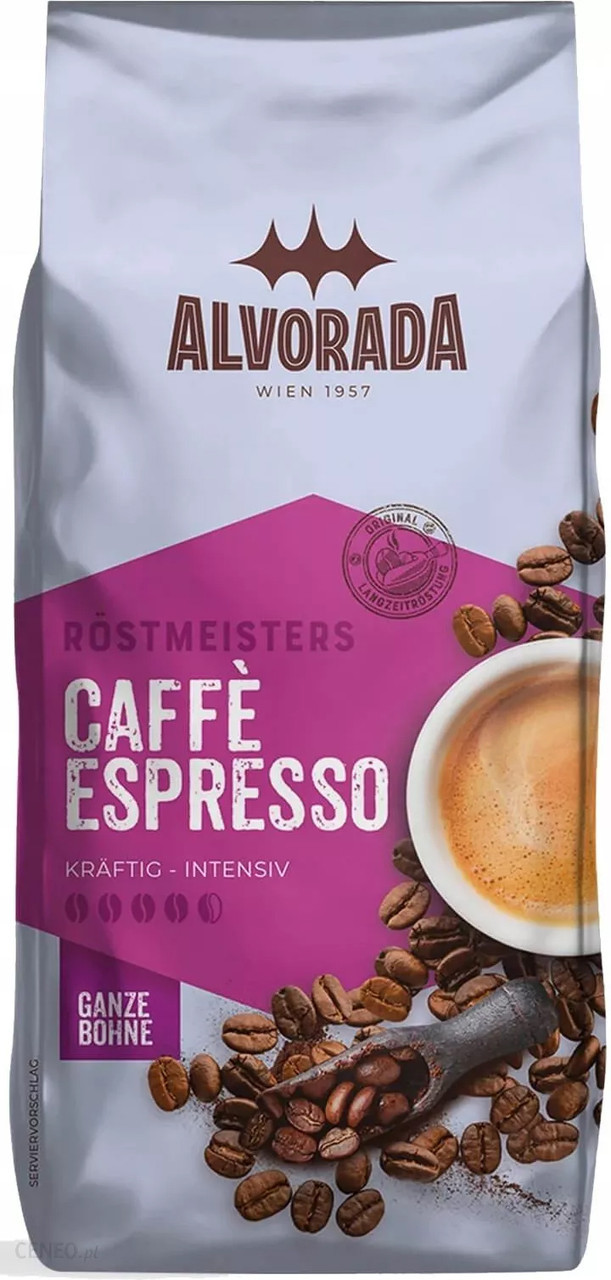 Кава в зернах Alvorada Caffe ESPRESSO 1кг, 50/50 Австрія