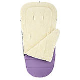 Зимовий конверт Футмуф універсальний Babyroom Wool N-20 lilac, фото 4