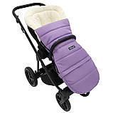 Зимовий конверт Футмуф універсальний Babyroom Wool N-20 lilac, фото 8