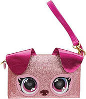 Дитяча сумка -клатч Puppy Purse Pets ,цуценя з очима, які змінюють колір - .Дитяча іграшка від 4 років