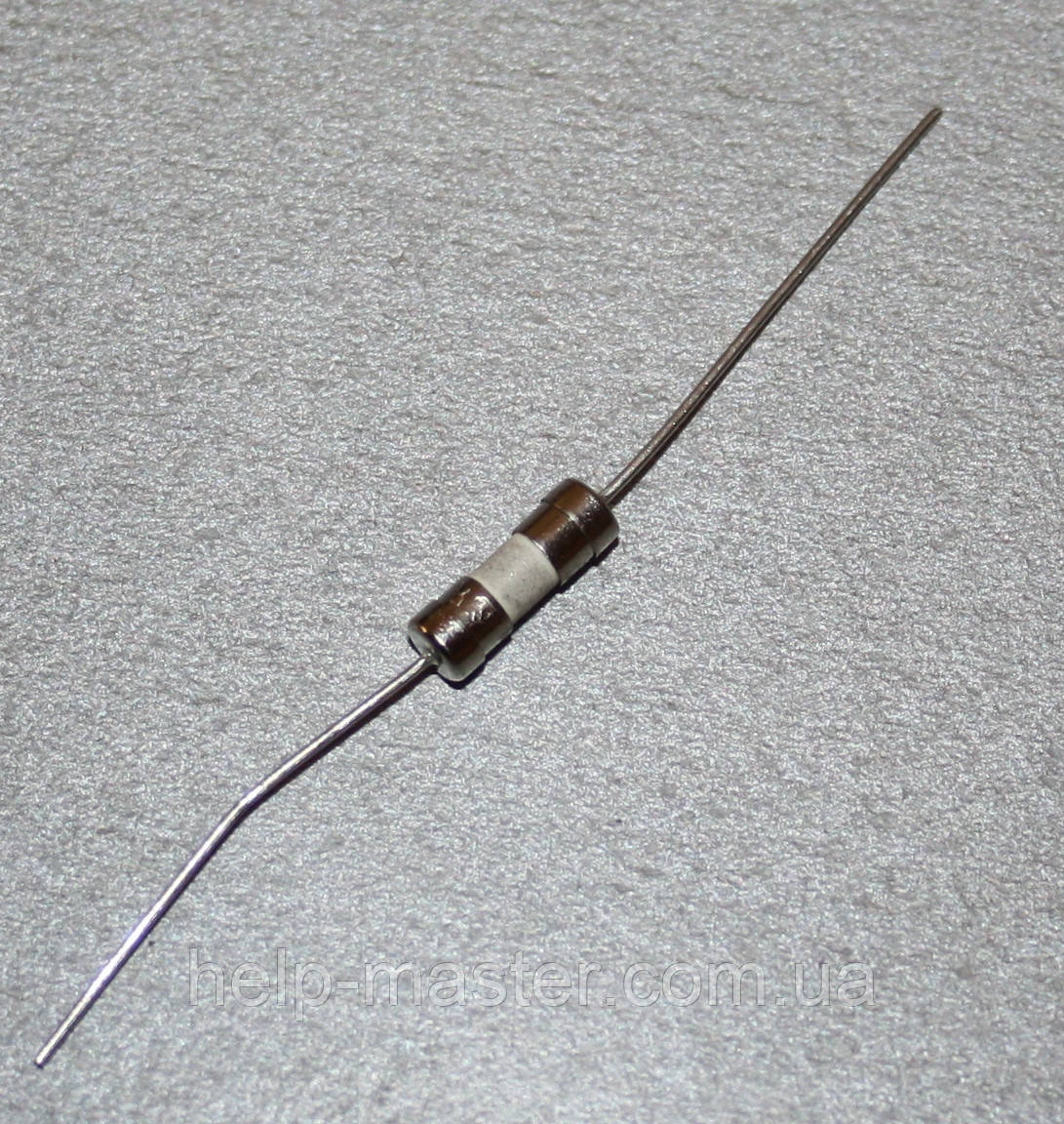 Запобіжник 6,3 A 250 V; (3,6*10 кераміка.з виведення.) 