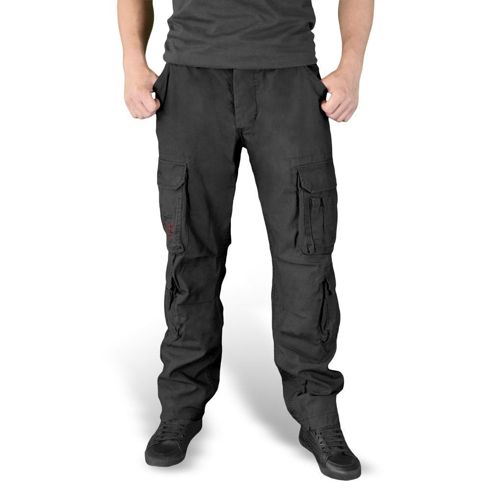 Штани Surplus Airborne Slimmy Trousers Schwarz Gewas (S), фото 1