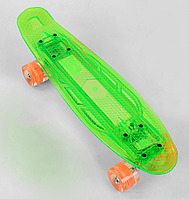 Пенні борд-скейт зі доскою світиться