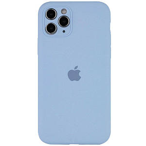 Чохол Silicone Full Case Camera Protect (AA) Apple iPhone 12 Pro (Волошковий) (FullAAi12P-49)
