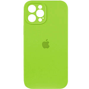 Чохол Silicone Full Case Camera Protect (AA) Apple iPhone 12 Pro (Зелений) (FullAAi12P-24)