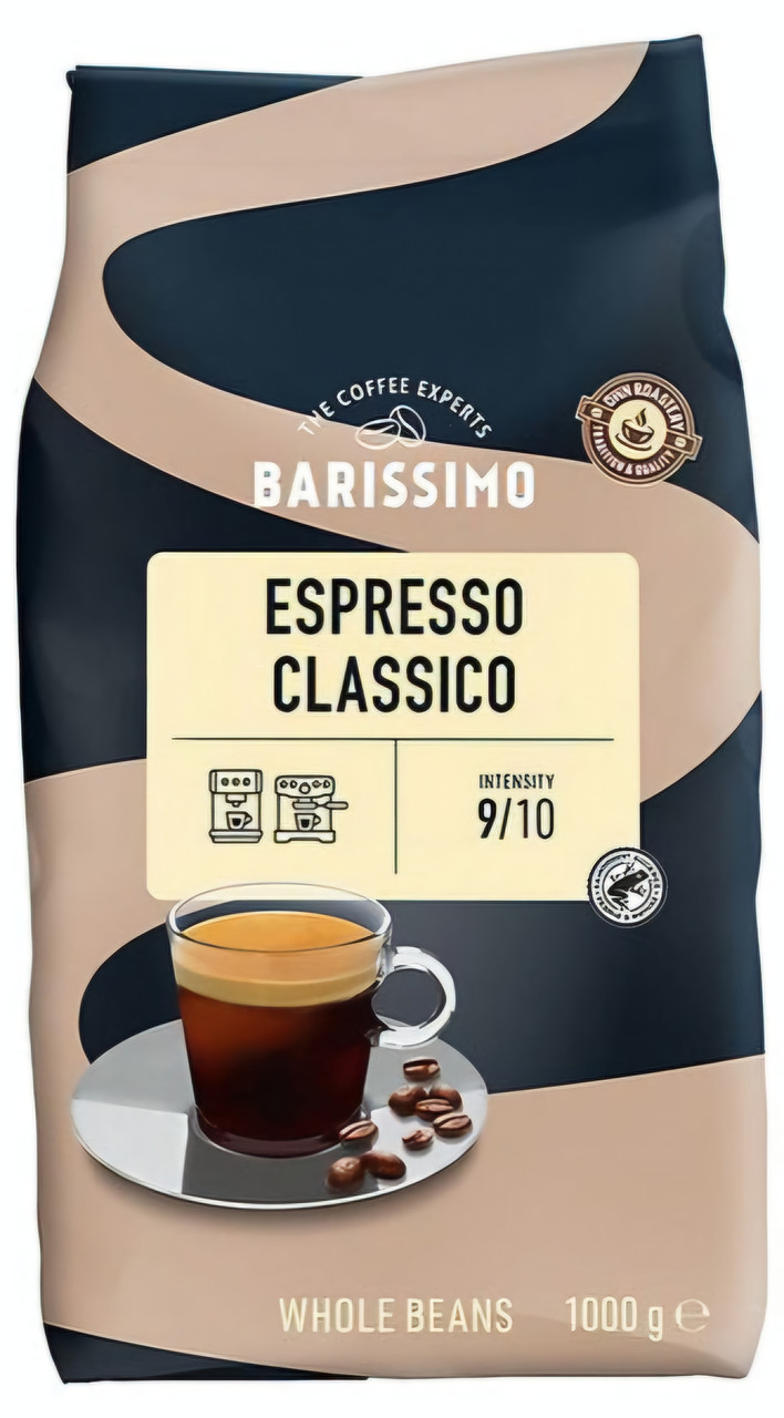 Кава в зернах Barissimo Espresso CLASSICO 1000г, Німеччина