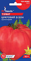 Томат середньорослий ранньостиглий Цукровий Бізон 0,15 г Glseeds