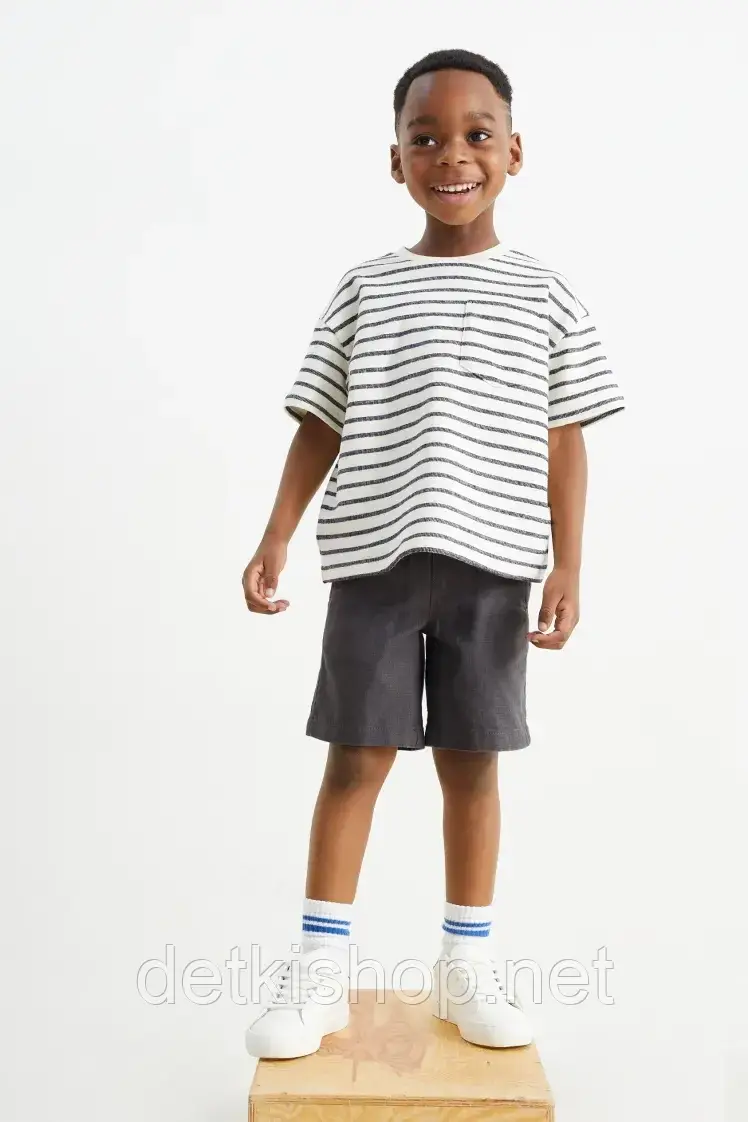 Дитячі шорти з льону для хлопчика 110cm (5Y)