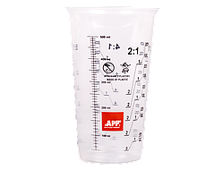 Мірний стакан АРР для змішування фарби та лаків, 500 мл