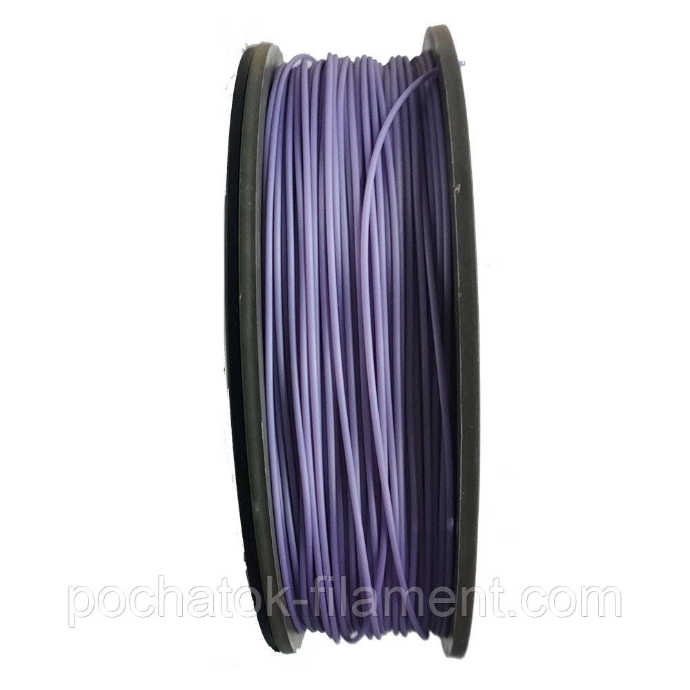 PLA філамент нитка пластик для ЗD друку Pochatok Filament 1,75 мм. Бузковий, фото 1