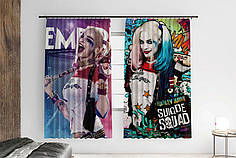 Штори з принтом «Beautiful Harley Quinn»