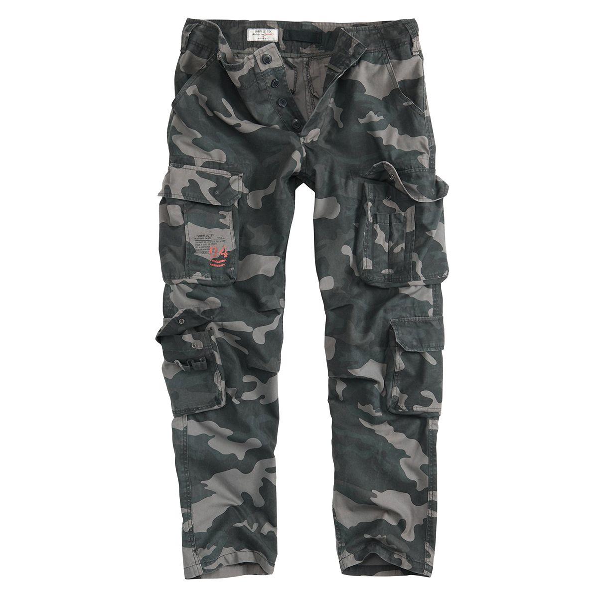 Брюки Surplus Airborne Slimmy Trousers Beige BLACK CAMO (S) M, Бежевий, фото 1