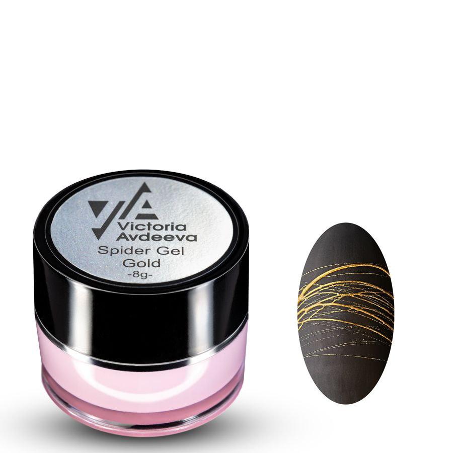 Гель павутинка для нігтів Victoria Avdeeva Spider Gel Gold 8 г