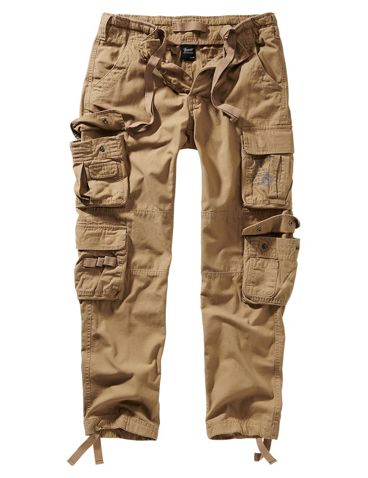 Брюки Brandit Pure Slim Fit Beige (S), фото 1