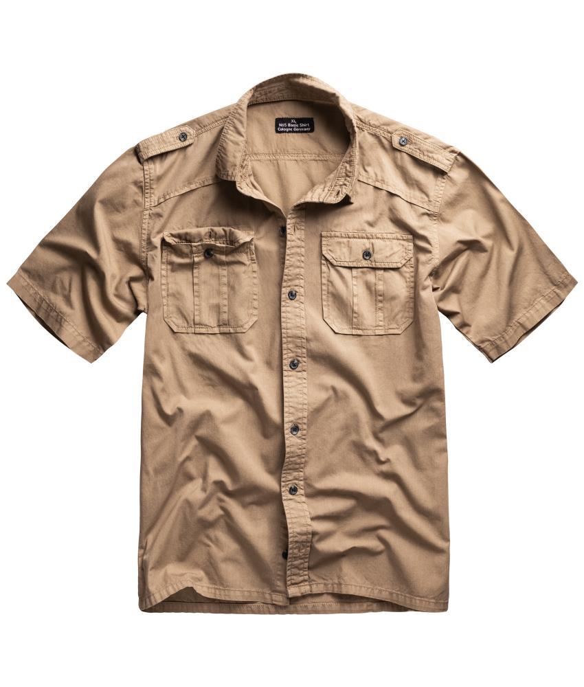 Рубашка Surplus M65 Basic Shirt 1/2 Arm Beige (S), фото 1