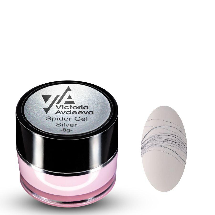 Гель павутинка для нігтів Victoria Avdeeva Spider Gel Silver 8 г