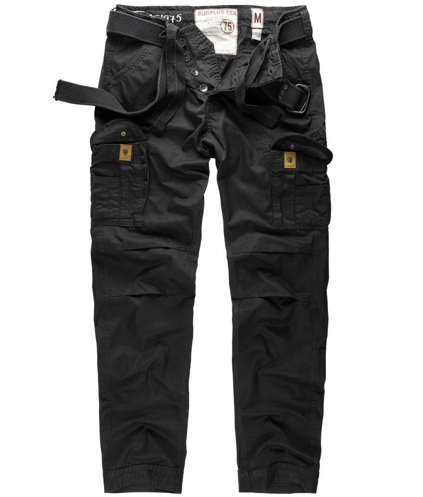 Штани Surplus Premium Trousers Slimmy Schwarz (S), фото 1