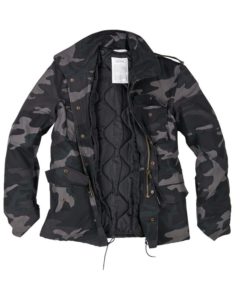 Куртка Surplus Us Fieldjacket M65 Blackcamo (S), фото 1