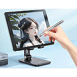 Стилус HOCO GM110 Transparent Explore Series active pad dedicated capacitive pen transparent black (6942007616744), фото 9
