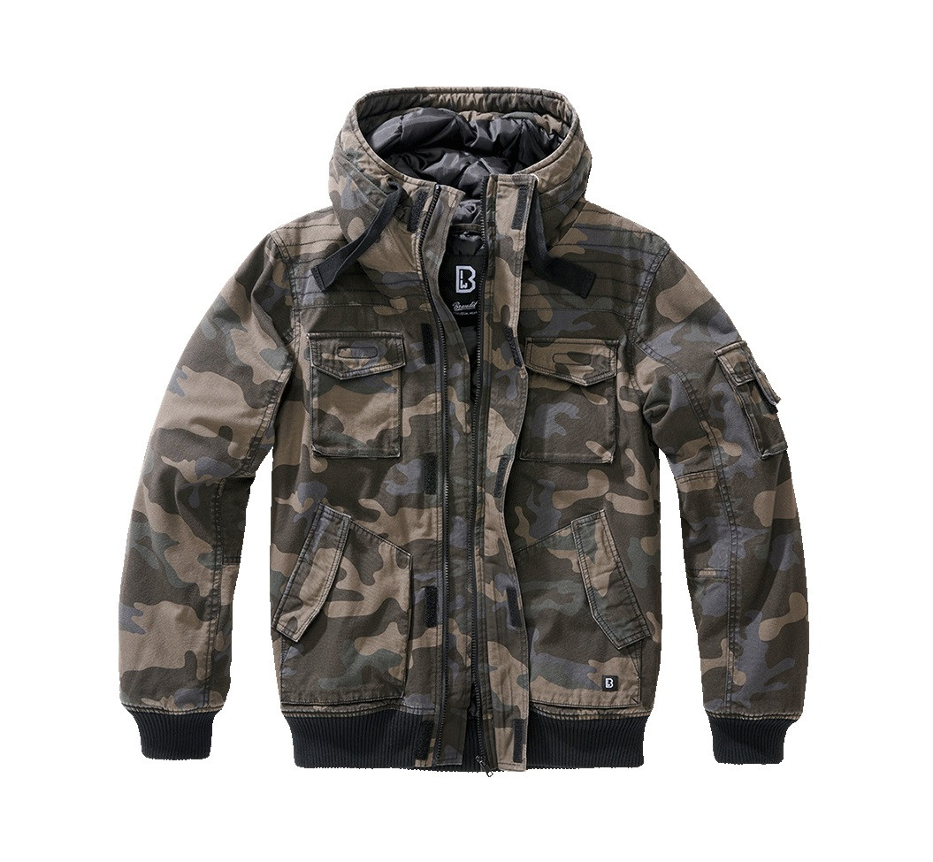 Куртка Brandit Bronx Jacket Darkcamo (S), фото 1