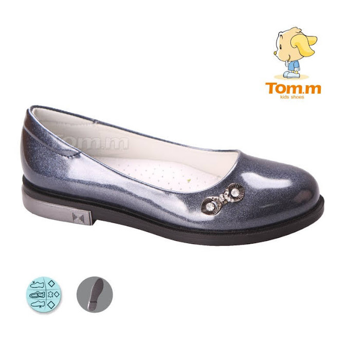Туфлі Tom.m 3750C Silver 33р, 34р, 36р, 37р