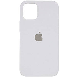 Чохол Silicone Full Case AA Open Camera Apple iPhone 12 Pro | Мікрофібра (Білий) (FullOpeAAi12P-8)