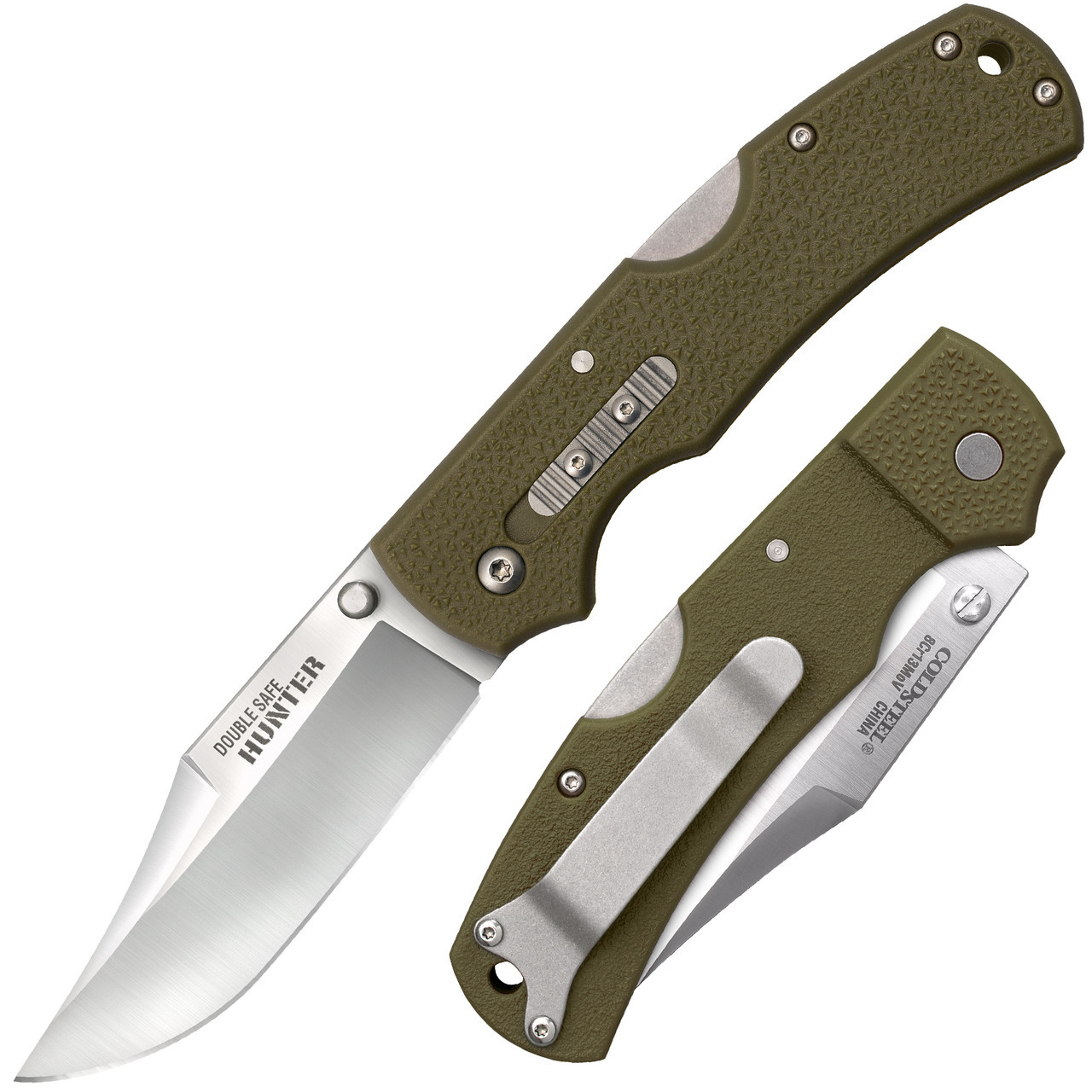 Нож Cold Steel Double Safe Hunter OD, фото 1