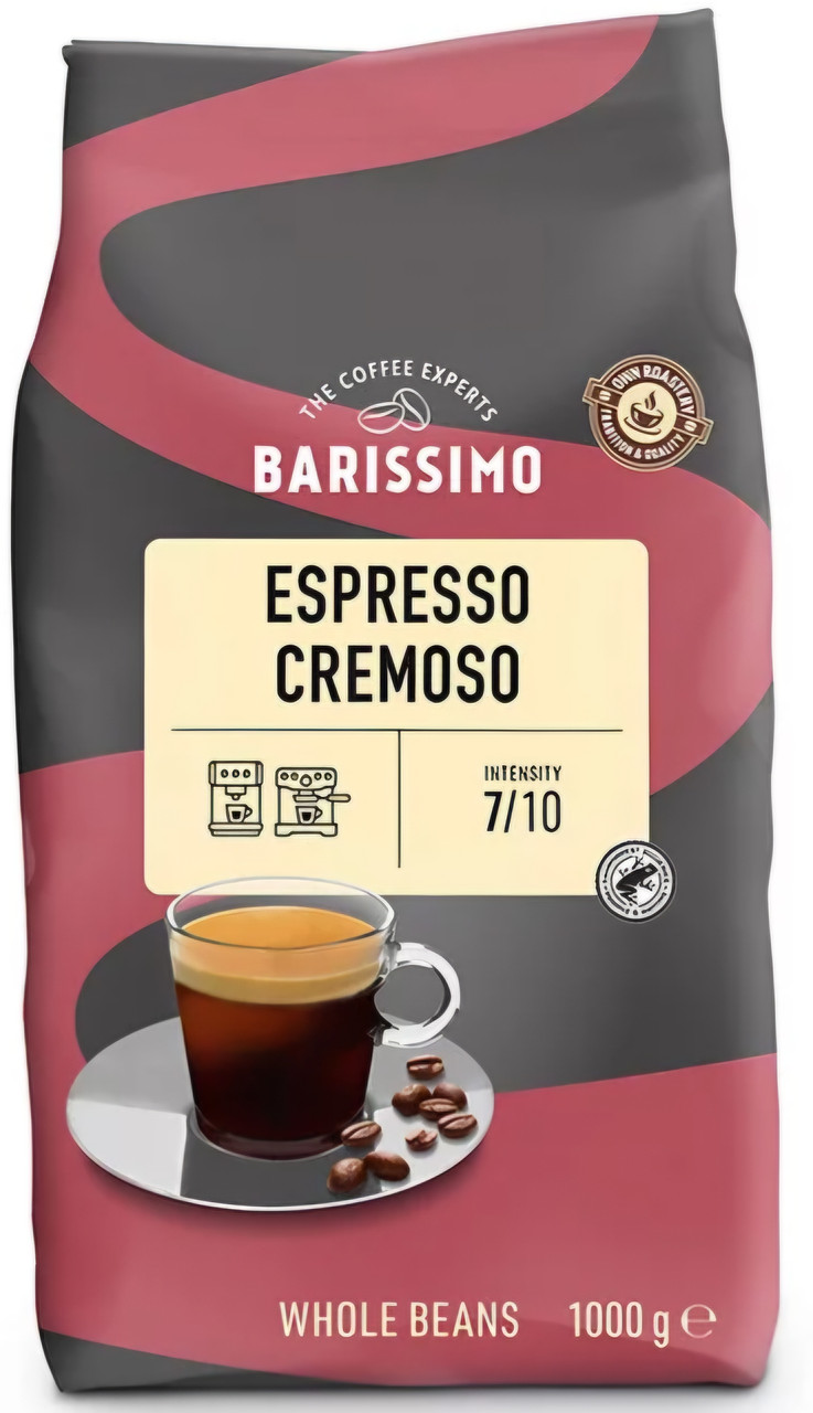Кава в зернах Barissimo Espresso CREMOSO 1000г, Німеччина