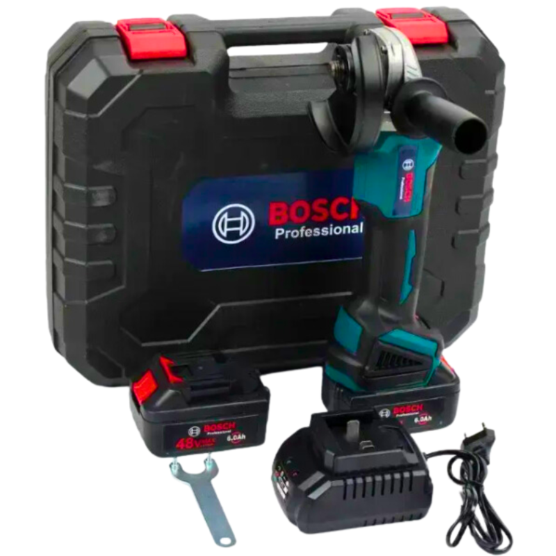 Акумуляторна кутова болгарка Bosch GWX 48V-10C 48v 125 мм Потужна компактна кутова шліфмашина Бош