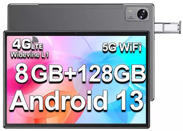 Планшет CHUWI Hi10 X Pro LTE 4G 4\128GB 10.1''  Android 13 Unisoc T606 + Бампер