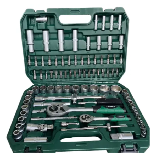 Набір ключів TIREX 94шт. (протиударний кейс + металеві клямки), фото 1