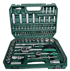 Набір ключів TIREX 94шт. (протиударний кейс + металеві клямки)