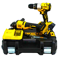 Акумуляторні шуруповерт та болгарка DeWalt 36V Набір електроінструментів Шуруповерт DCD996P2 Болгарка DCG409