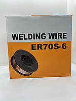 Обміднений зварювальний дріт 0.8 мм (упаковка - 3800 гр)