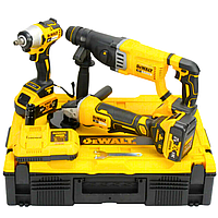 Набір електроінструменту 3в1 АКБ DeWalt 36V Болгарка DCG413 Гайковерт DCF922 Перфоратор DCH26 Набор DeWalt