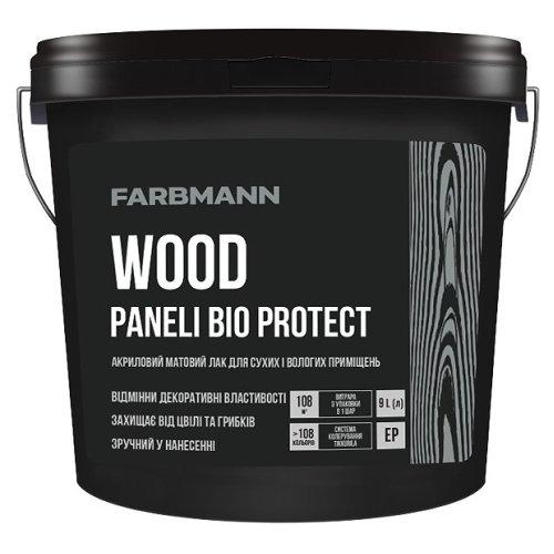 Лак акриловий для дерева FARBMANN WOOD PANELI BIO PROTECT (ФАРБМЕН БІО ПРОТЕКТ) 2.7л матовий