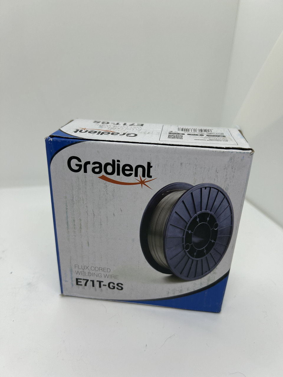 Зварювальний дріт флюсовий самозахисний діаметр 0,8 мм E71T-GS (котушка 1 кг) без газу, фото 1