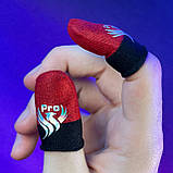Ігрові напальчники PRO (3 пари 6 шт) для ігор на телефоні смартфоні планшеті pubg пабг пубг call of duty, фото 2