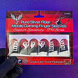 Ігрові напальчники PRO (3 пари 6 шт) для ігор на телефоні смартфоні планшеті pubg пабг пубг call of duty, фото 9