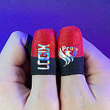 Ігрові напальчники PRO (3 пари 6 шт) для ігор на телефоні смартфоні планшеті pubg пабг пубг call of duty, фото 5