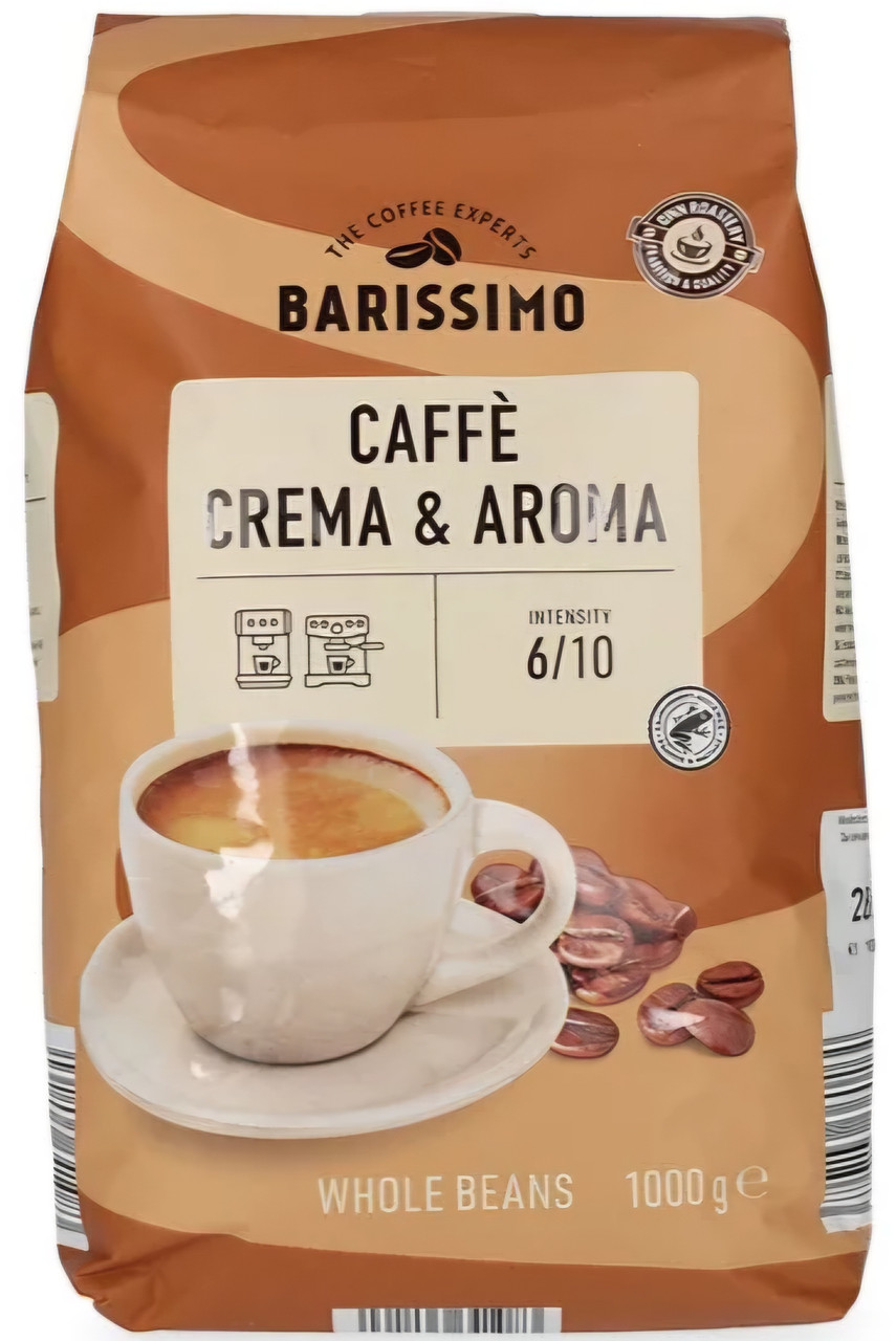 Кава в зернах Barissimo Caffe CREMA AROMA 1000г, Німеччина