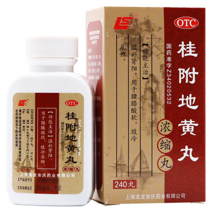 Пилюлі Гуй Фу Ді Хуан Вань (Gui Fu Di Huang Wan, Guifu Dihuang Wan) — 240 шт.