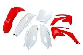Набір пластикових деталей honda CRF 250R '11-'13, CRF 450R '11-'12 (червоно білий)