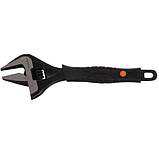 Ключ розвідний з вуглецевої сталі універсальний Bigstren 210 мм, макс діаметр 35 мм (24283), фото 4