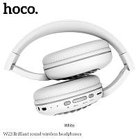 Бездротові навушники HOCO Brilliant Sound W23 Bluetooth V5.0 накладні з MicroSD AUX