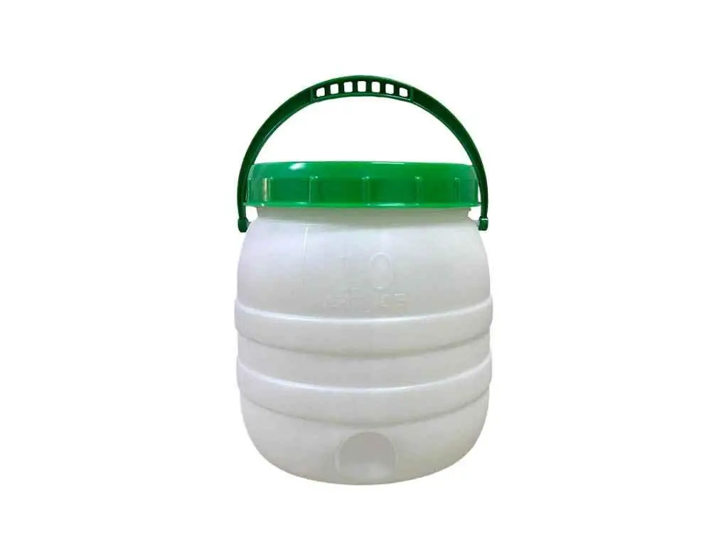 Бідон харчовий КОНСЕНСУС 10л круглий