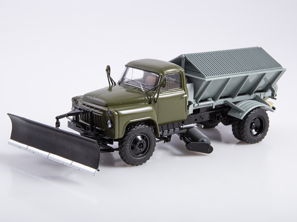 Модель Піскорозкидувач ПР-53 (ГАЗ-52) хакі/сірий | SSM