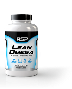 Комплекс незамінних жирних кислот RSP Nutrition Lean Omega (Omega 3+ CLA) 120 порц.