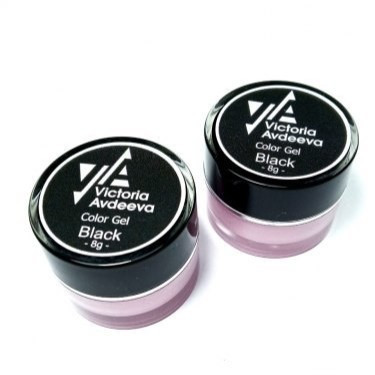 Гель фарба Victoria Avdeeva Color Gel Black 8 мл