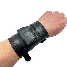 Браслет манжета з кишенею з натуральної шкіри Silver Taurus 7789.